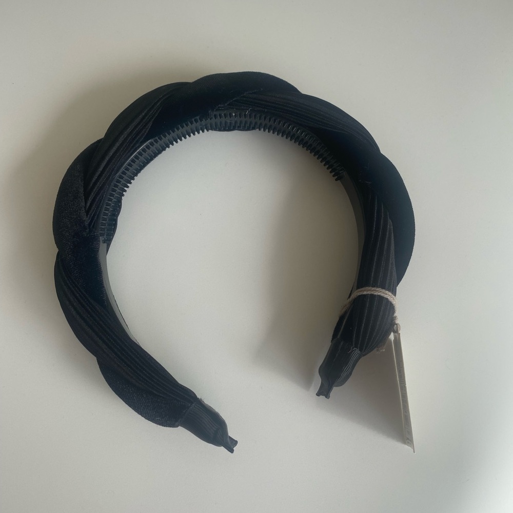 Crushed velvet headband